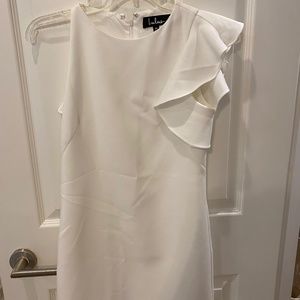 Mini Dress with Rufflle Sleeve